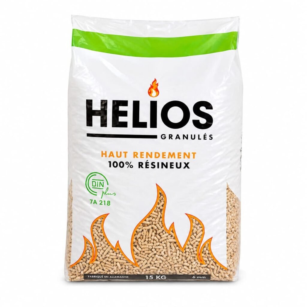 Granulés Hélios — Palette de 66 sacs de 15 kg