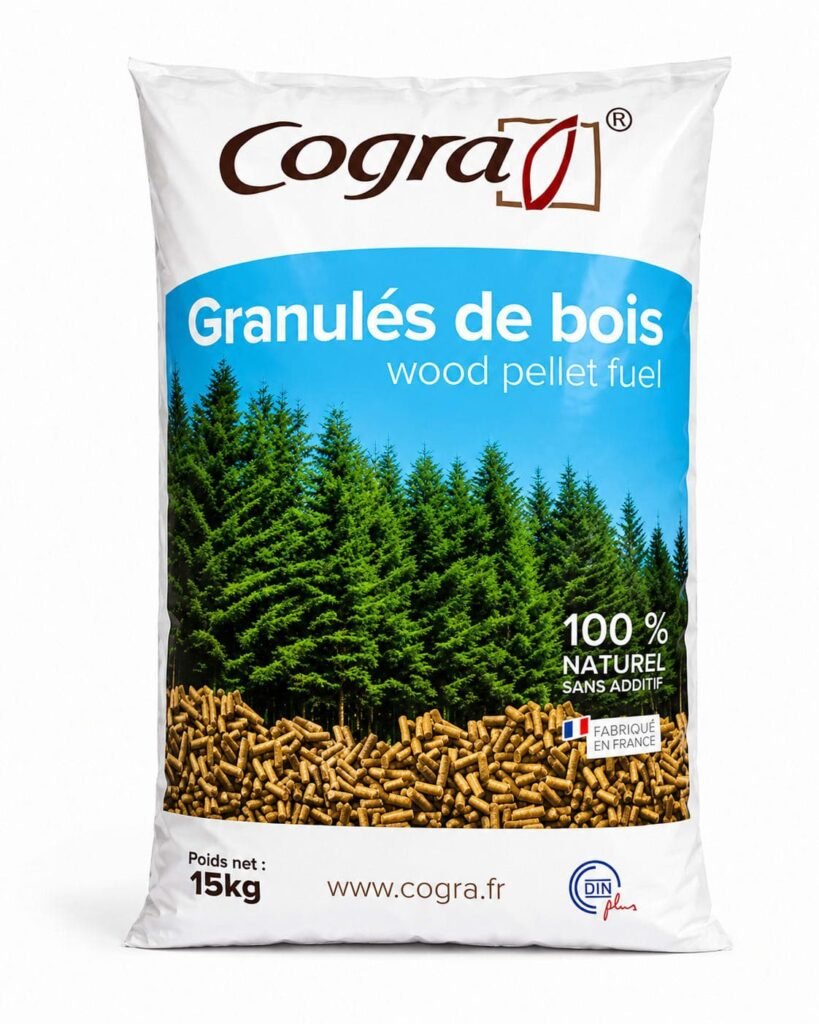 Granulés Cogra - Palette de 66 sacs de 15 kg