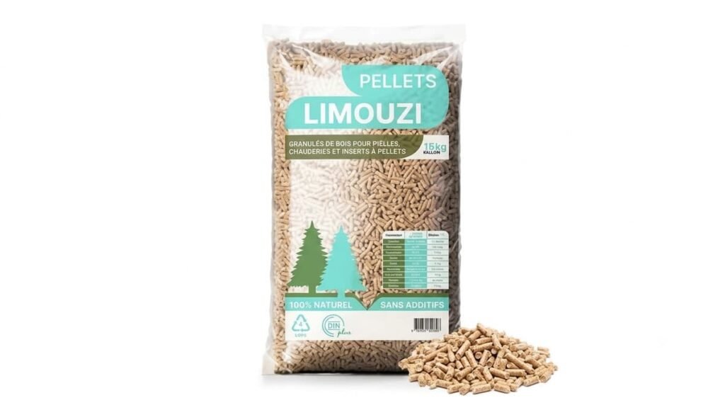 Limouzi Granulés DINplus A1 — Palette de 66 sacs de 15 kg